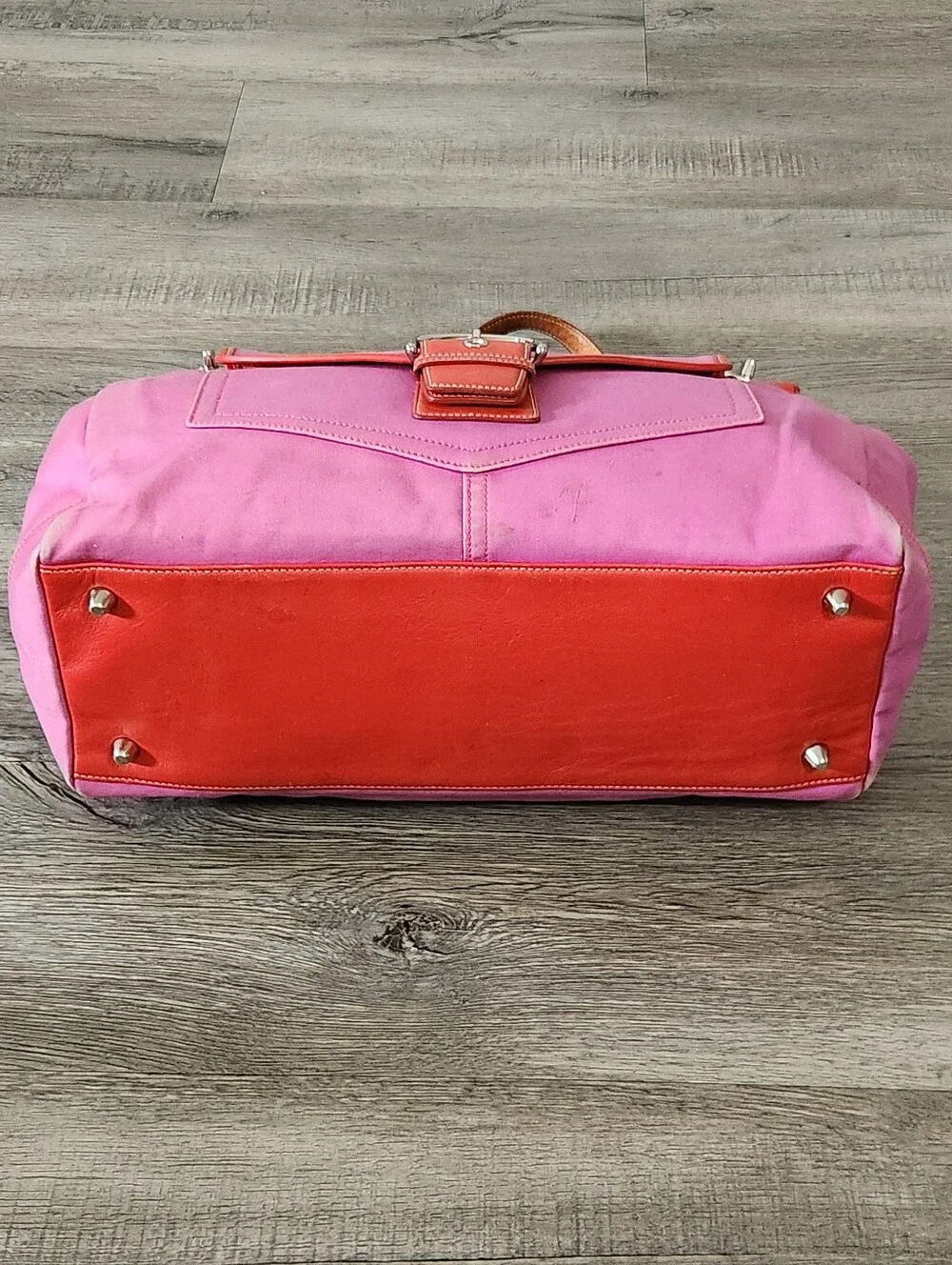 Rare!Coach‎ Hampton Turnlock Satchel